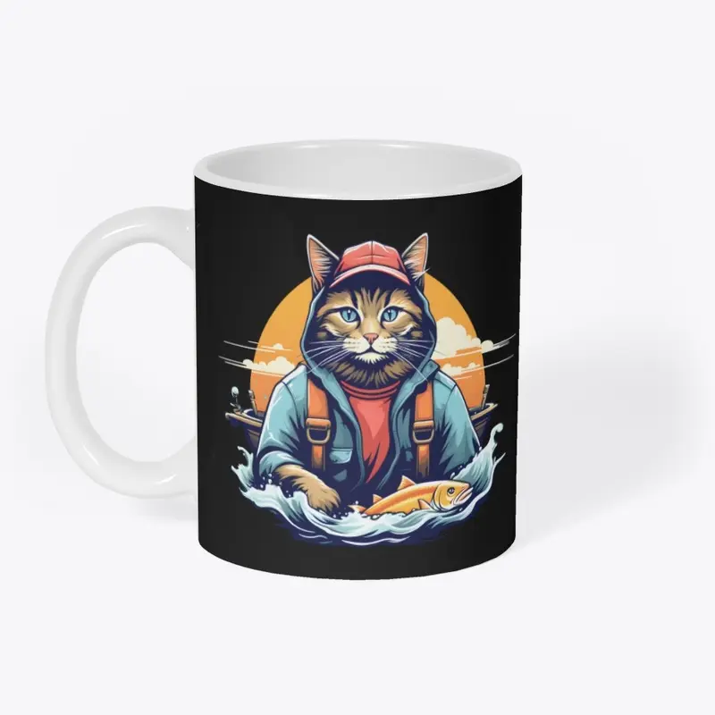 Cat Fisherman